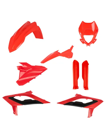 Kit Completo Plásticos Acerbis Beta rr 125-480 23-24 Rojo/Negro.