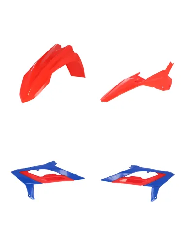 Kit Plásticos Acerbis Beta rr 125-480 23-24 Rojo/Azul.