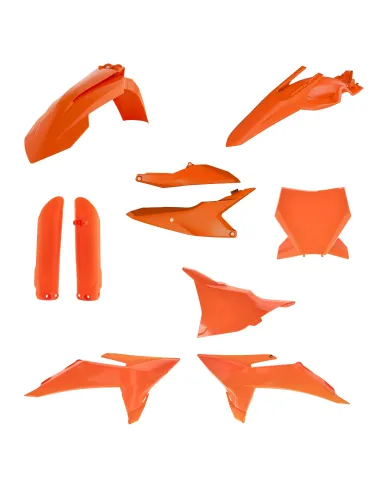 Kit Completo Plásticos Acerbis Ktm Sx 85 25-26 Naranja.