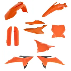 Kit Completo Plásticos Acerbis Ktm Sx 85 25-26 Naranja/Negro.