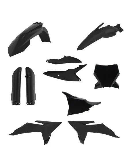 Kit Completo Plásticos Acerbis Ktm Sx 85 25-26 Negro.