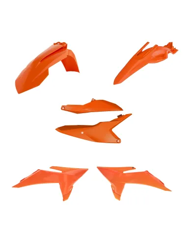 Kit Plásticos Acerbis Ktm Sx 85 25-26 Naranja.