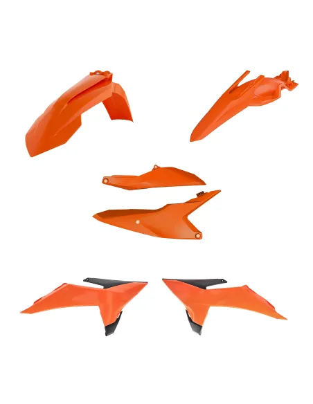 Kit Plásticos Acerbis Ktm Sx 85 25-26 Naranja/Negro.