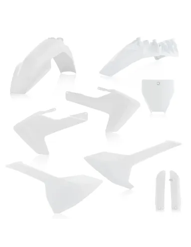 Kit Completo Plásticos Acerbis Husqvarna Tc 85 18-24 Blanco.