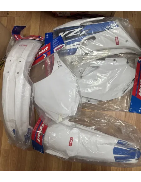 Kit Plásticos Polisport Ipd Yamaha Yzf 250/450 06-09 Blanco/Azul.