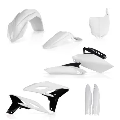 Kit Completo Plásticos Acerbis Yamaha Yzf 250 10-13 Blanco/Negro.