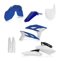 Kit Completo Plásticos Acerbis Yamaha Yzf 250 10-13 Azul/Blanco.