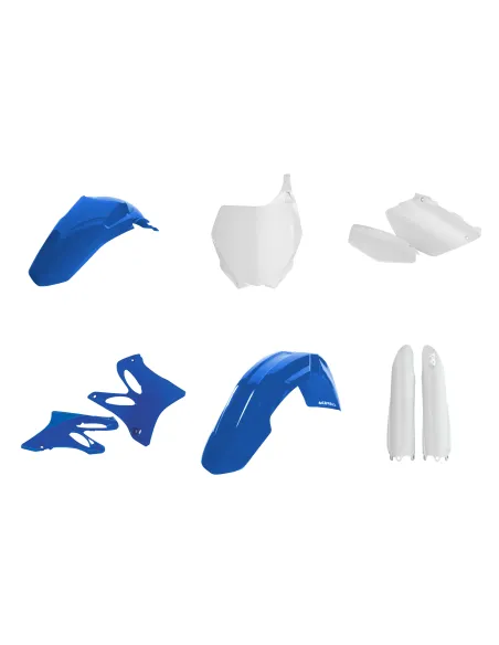Kit Completo Plásticos Acerbis Yamaha Yz 125/250 06-14 Azul/Blanco.