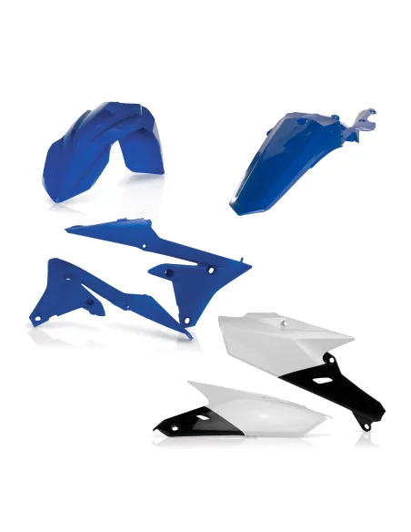 Kit Plásticos Acerbis Yamaha Wrf 250 15-19/Wrf 450 16-18 Azul/Blanco.