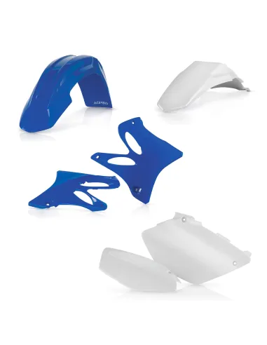 Kit Plásticos Acerbis Yamaha Yz 125/250 06-14 Azul/Blanco.