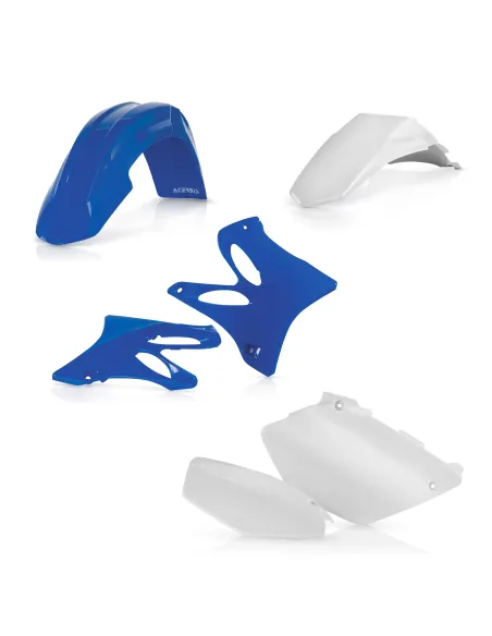 Kit Plásticos Acerbis Yamaha Yz 125/250 06-14 Azul/Blanco.