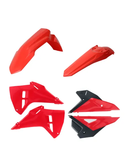 Kit Plásticos Acerbis Honda Crf 250 r 25-26/Crf 450 r 25-26 Rojo.