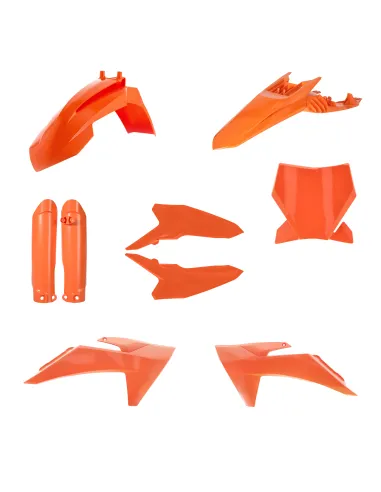 Kit Completo Plásticos Acerbis Ktm Sx 65 24-26 Naranja.