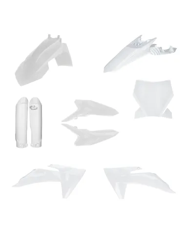 Kit Completo Plásticos Acerbis Ktm Sx 65 24-26 Blanco.