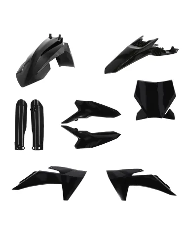 Kit Completo Plásticos Acerbis Ktm Sx 65 24-26 Negro.