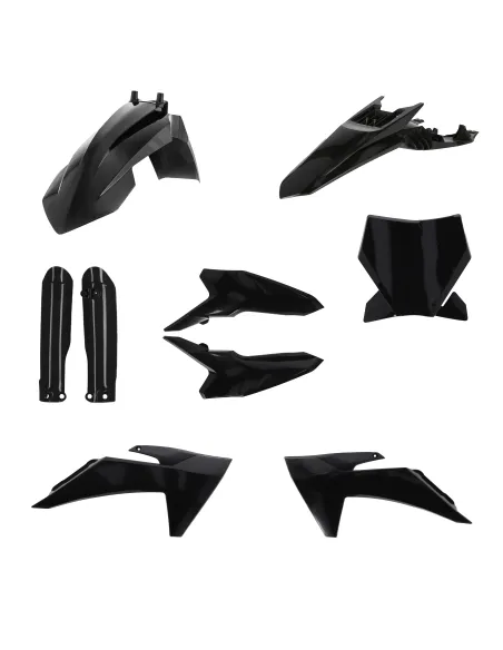 Kit Completo Plásticos Acerbis Ktm Sx 65 24-26 Negro.