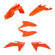 Kit Plásticos Acerbis Ktm Sx 65 24-26 Naranja.