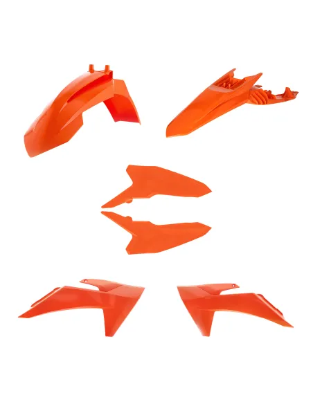 Kit Plásticos Acerbis Ktm Sx 65 24-26 Naranja.