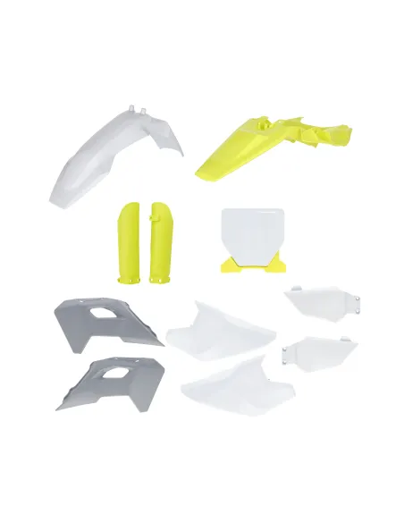 Kit Completo Plásticos Acerbis Husqvarna Tc 50 24-26 Blanco/Gris.