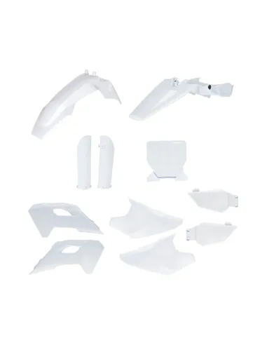 Kit Completo Plásticos Acerbis Husqvarna Tc 50 24-26 Blanco.