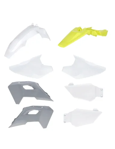 Kit Plásticos Acerbis Husqvarna Tc 50 24-26 Blanco/Gris.