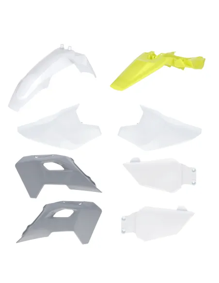 Kit Plásticos Acerbis Husqvarna Tc 50 24-26 Blanco/Gris.