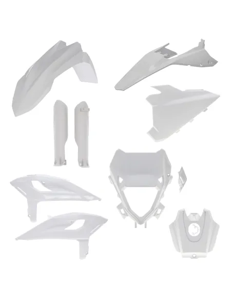 Kit Completo Plásticos Acerbis Beta rr 125-480 25-26 Blanco.