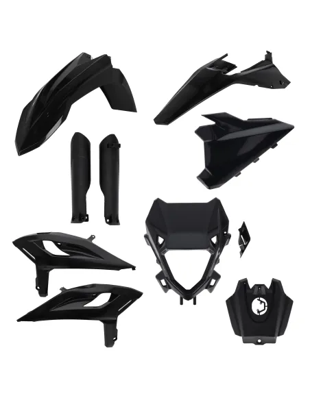 Kit Completo Plásticos Acerbis Beta rr 125-480 25-26 Negro.
