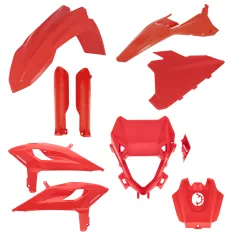 Kit Completo Plásticos Acerbis Beta rr 125-480 25-26 Rojo.