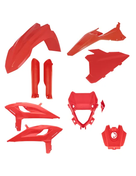 Kit Completo Plásticos Acerbis Beta rr 125-480 25-26 Rojo.