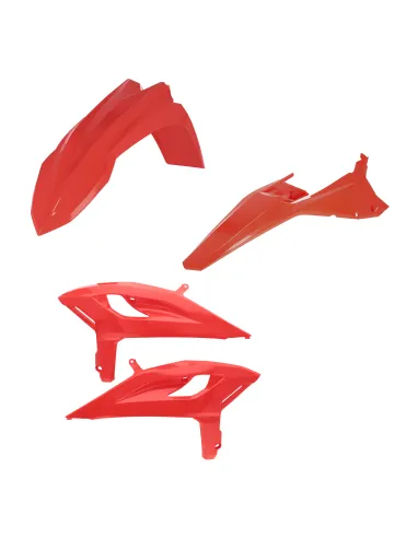 Kit Plásticos Acerbis Beta rr 125-480 25-26 Rojo.