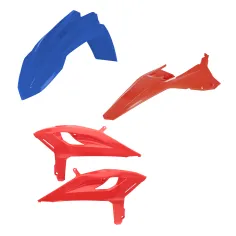 Kit Plásticos Acerbis Beta rr 125-480 25-26 Rojo/Azul.