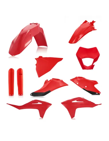 Kit Completo Plásticos Acerbis Gas Gas Ec/Ecf 125-500 21-23 Rojo.