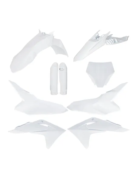 Kit Completo Plásticos Acerbis Gas Gas Mc 50 24-26 Blanco.