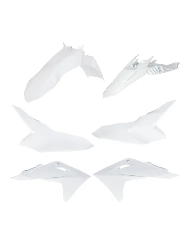 Kit Plásticos Acerbis Gas Gas Mc 50 24-26 Blanco.