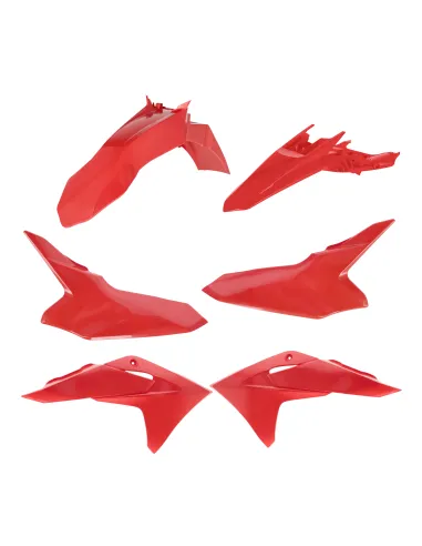 Kit Plásticos Acerbis Gas Gas Mc 50 24-26 Rojo Estándar.