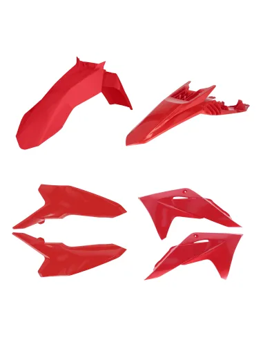 Kit Plásticos Acerbis Gas Gas Mc 65 24-26 Rojo Estándar.