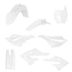Kit Completo Plásticos Acerbis Yamaha Yz 125/250 22-26 Blanco.