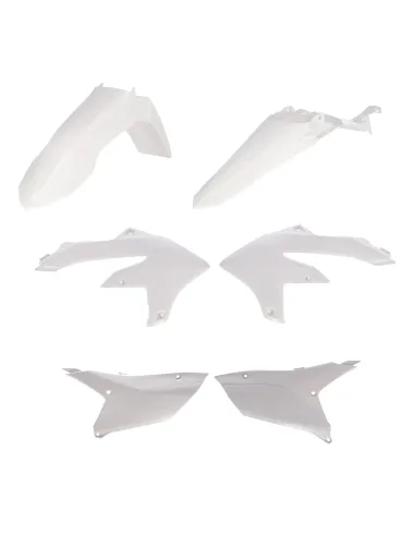 Kit Plásticos Acerbis Yamaha Yzf 250 24-26/Yzf 450 23-25 Blanco.