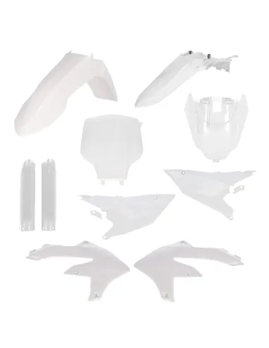 Kit Completo Plásticos Acerbis Yamaha Yzf 450 2026 Blanco.
