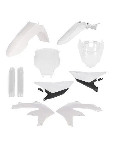 Kit Completo Plásticos Acerbis Yamaha Yzf 450 2026 Blanco/Negro.