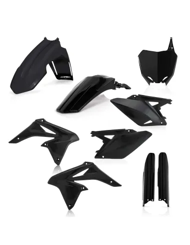 Kit Completo Plásticos Acerbis Suzuki Rmz 250 10-18 Negro.