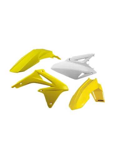 Kit Plásticos Acerbis Suzuki Rmz 450 08-17 Blanco.