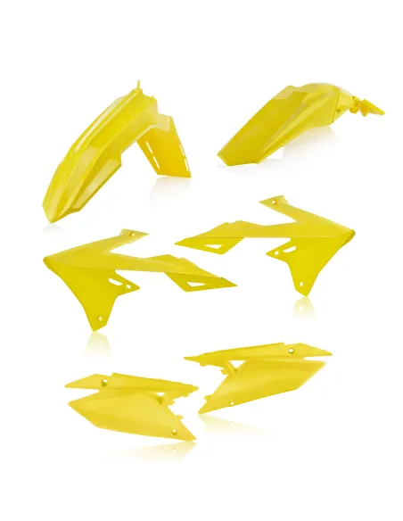 Kit Plásticos Acerbis Suzuki Rmz 250 19-26/Rmz 450 18-26 Amarillo.