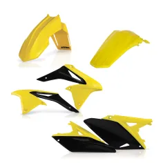 Kit Plásticos Acerbis Suzuki Rmz 250 10-18 Amarillo/Negro.