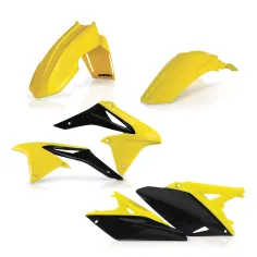 Kit Plásticos Acerbis Suzuki Rmz 250 10-18 Amarillo/Negro.