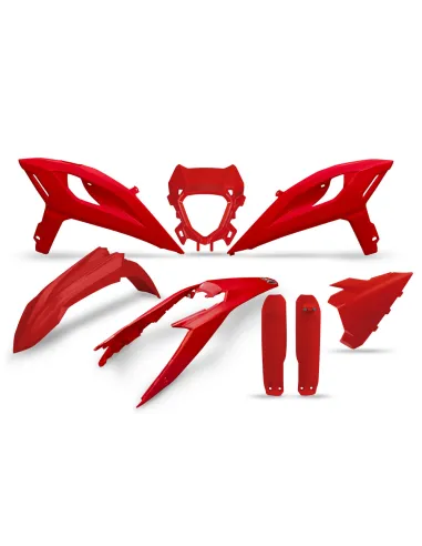 Kit Completo Plásticos Ufo Beta rr 125-480 25-26 Rojo.