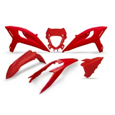 Kit Plásticos Ufo Beta rr 125-480 25-26 Rojo.