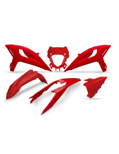 Kit Plásticos Ufo Beta rr 125-480 25-26 Rojo.