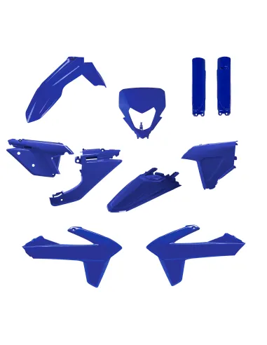 Kit Completo Plásticos Acerbis Sherco Se/Sef 125-500 25-27 Azul.